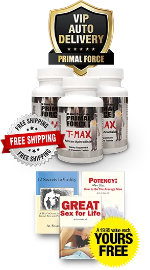 Dr. Al Sears recommending T-Max African Aphrodisiac male vitality supplement